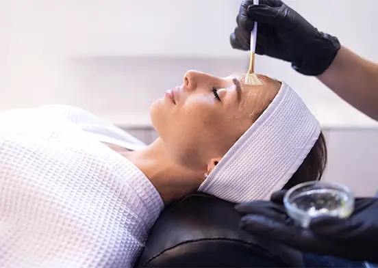 Skin Peel With Led Light Therapy